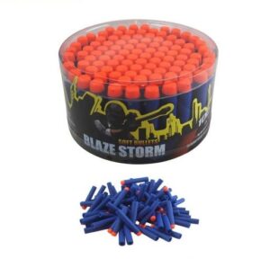 Kombat UK Blaze Storm Soft Bullet Darts (7.2cm) - TUB of 100 Pcs