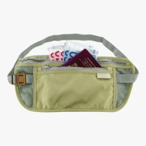 Highlander Double Pocket Money Belt Wallet Travel Waist Passport MB102