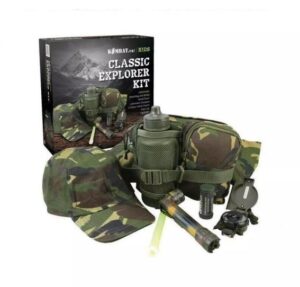 Kombat UK Kids Classic Explorer Kit Kid's Compass Waist Bag DPM Camouflage