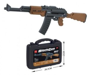 Kombat UK Mini Block Set AK47 Building Bricks Construction Kit Toy Gun