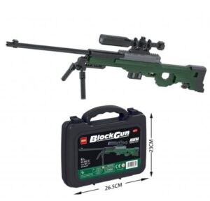 Kombat UK Mini Block Set Sniper Rifle Building Bricks Construction Kit Toy Gun