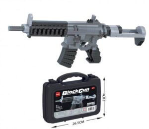 Kombat UK Mini Block Set Assault Rifle Building Bricks Construction Kit Toy Gun