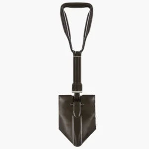 Highlander Double Folding Shovel Compact Folding Heavy Duty Serrated Blade