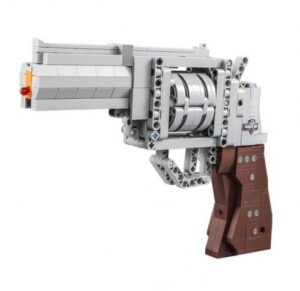 Kombat UK CaDA Building Bricks Toy Gun Revolver Model Kit Pistol C81011W