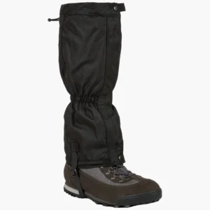 Highlander Black Ripstop Hard Wearing Winter Summer Walking Gaiters