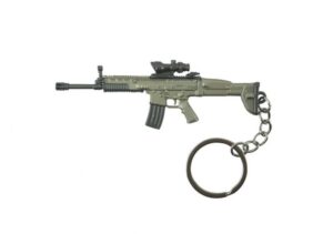 Kombat UK KOMK-002 Scar Rifle Keyring Metal Keyring