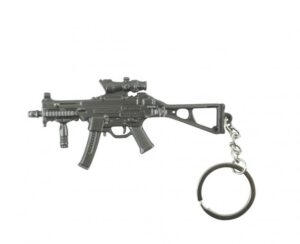 Kombat UK KOMK-004 SMG Gun Keyring Metal Keyring