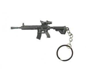 Kombat UK KOMK-005 M4 Gun Keyring Metal Keyring