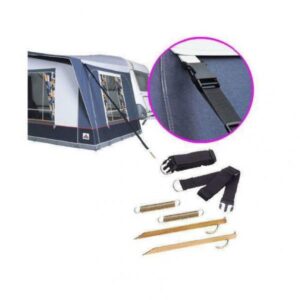 Dorema Safe Lock System Kit Dorema Awning Caravan Tie Down Kit & Buckles