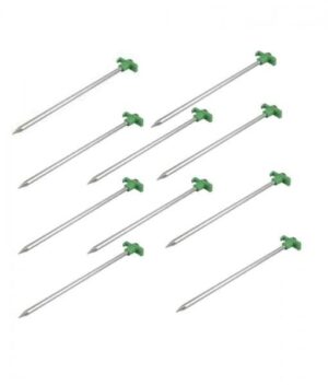 PLS Groundhog Pegs 10 X 25cm Long Steel Hard Standing Rock Pegs