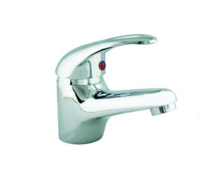 Chrome Metal Single Lever Wash Basin Mixer Tap CT201