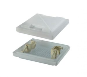 MPK Rooflight dome with handles 280 X 280mm Caravan Motorhome WHITE 900050