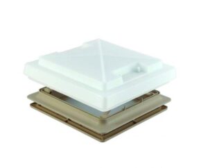 MPK Rooflight Vent 280 x 280 Rooflight with Handles and Flynet - Beige 900080