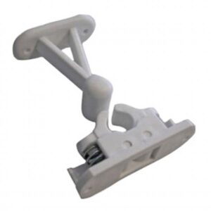 W4 Viva Door Retainer Catch Clip Holder Caravan Motorhome Static White