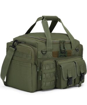 Kombat UK Olive Green Saxon Holdall Cargo Bag 35L Military Bag Army Style
