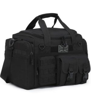Kombat UK Saxon Holdall Cargo Bag 35L Military Bag Army Molle Black