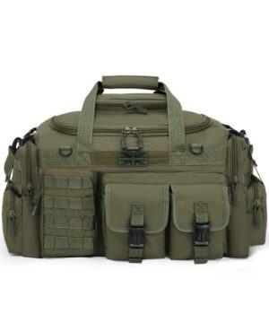 Kombat UK Olive Green Saxon Holdall 50L Military Bag Army Style Molle Compatible