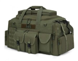 Kombat UK Saxon Holdall 100L Military Bag Army Style Molle Olive Green