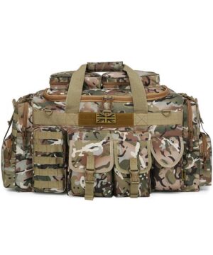Kombat UK Saxon Holdall 100L Military Bag Army Style Molle Compatible BTP Camo