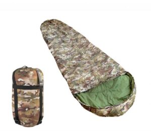 Kombat UK Military Style Sleeping Bag Cadet Army Camping Military BTP Camouflage