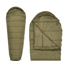 Highlander Trooper 250 Sleeping Bag 1 Season Military Ranger Green Mummy Style