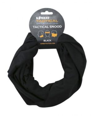 Kombat UK Army Tactical Snood Scarf Neck Warmer Airsoft Cadet - Black
