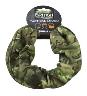 Kombat UK Army Tactical Snood Scarf Neck Warmer Airsoft Cadet - BTP Camo