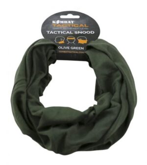 Kombat UK Army Tactical Snood Scarf Neck Warmer Airsoft Cadet Olive Green