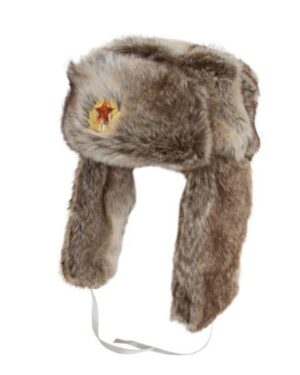 Kombat UK Cossack Hat Military Army Lined Warm Winter Acrylic Fur Grey
