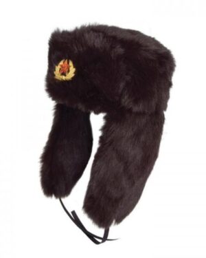 Kombat UK Cossack Hat Military Army Lined Warm Winter Acrylic Fur Black