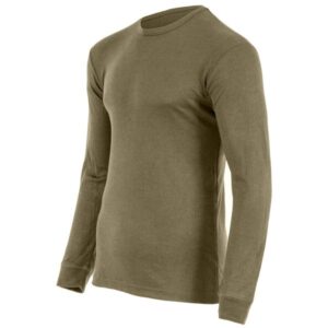 Highlander Mens Thermal Base Layer Long Sleeve Shirt Ranger Green