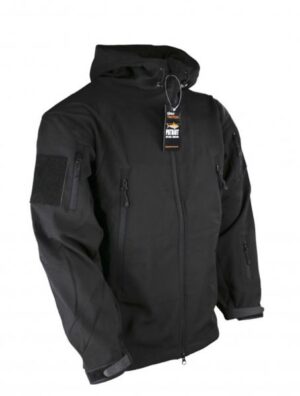 Kombat UK PATRIOT Tactical Soft Shell Jacket Military Army Style Black