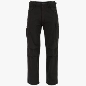 Highlander Combat Trousers M65 US Army Hunting Fishing Hiking Ripstop Black