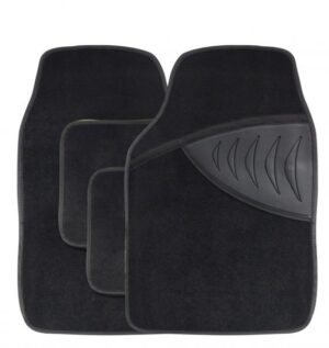 Streetwize 4 Piece Aztec Carpet Mat Set with Heel Pad SWCM71