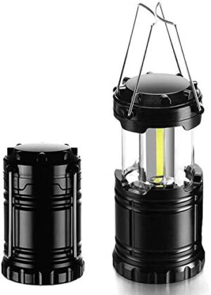 Kingavon Mini COB LED Lantern Collapsible Lightweight Camping Light BBRT348