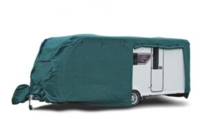 Quest Caravan Cover Pro Max 12-14ft (Small) With Hitch Cover 8ft Wide 4342G8
