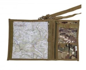 Highlander Waterproof Map Case Military Hiking Pouch HTMC Camo MAP001-HC