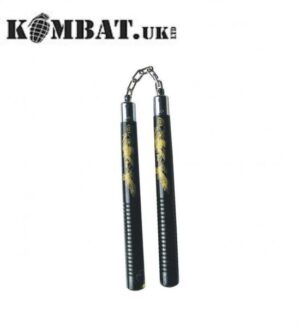 Kombat UK Wooden Nunchuck Training Toy Martial Nunchaku 31cm