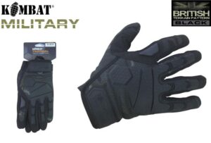 Kombat Alpha Tactical Gloves Army Hunting Shooting Airsoft BTP Black Camo