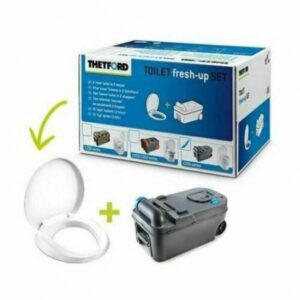 Thetford C220 Cassette Caravan Toilet Fresh Up Kit W/ Holding Tank For C223 C224