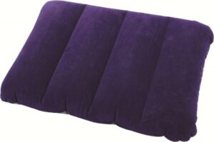 Highlander Sleepeze Air Pillow Blue Lightweight Travel Pillow