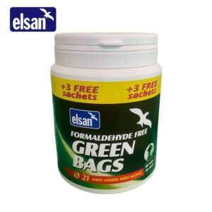 Elsan Green Sachets Formaldehyde Free 18 + 3 free = 21 Sachets