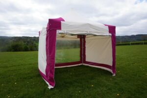 Tasty Trotter Heavy Duty 3m x 4.5m Gazebo Commercial 50mm Frame with Canopy & Sidewalls.