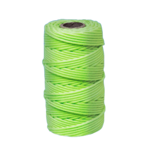 Hi Viz Yellow Green Fluorescent Guy Line Rope 3mm - 50 Mtr Coil