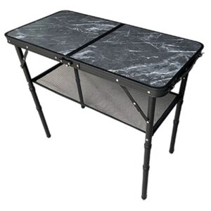 SpeedFit Cleeve Folding Table (Onyx Edition) Camping Caravan F4849ON