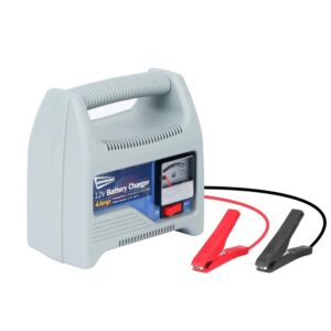 12 Volt 4 Amp Heavy Duty Portable Car Van Bike Automatic Battery Charger SWBCG4