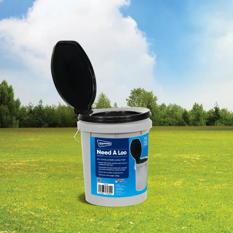 Leisurewize Need A Loo Camping Toilet Bucket With Seat With Lid LWACC310 - Image 6