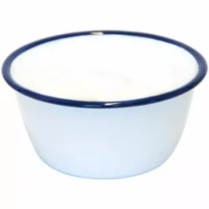 Falcon Traditional 14cm Pudding Basin - White Enamel