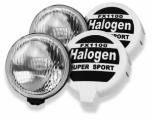 12v 4x4 SW 8' Rally Sport Giant Round Driving Halogen Spot Lamps