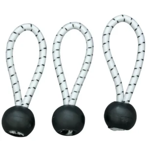 W4 Elasticated Ball Loops. 75mm - 3 Per Pack 37692